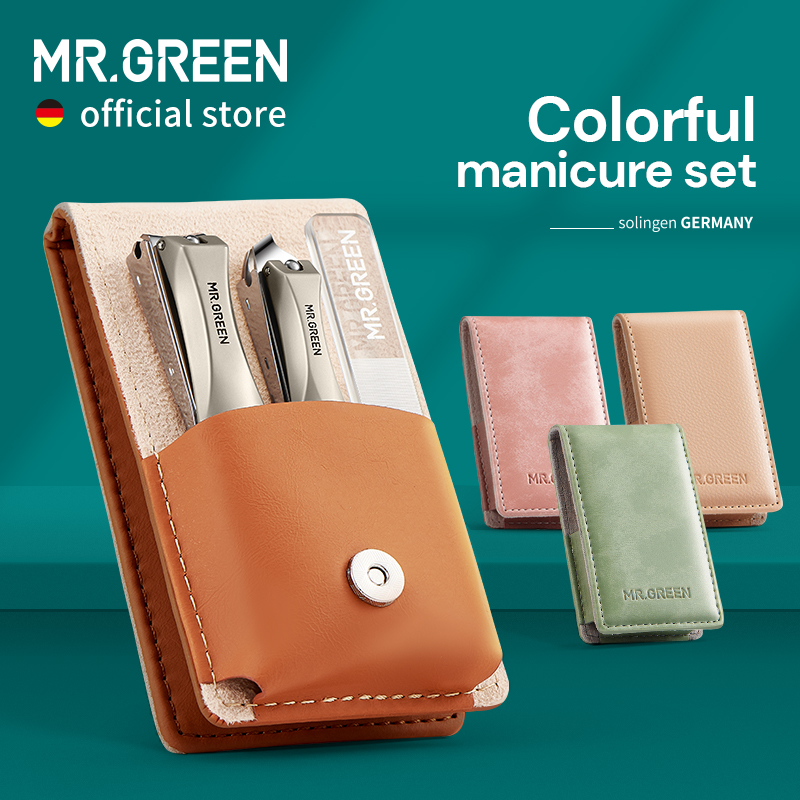 Home Barbershop - MR.GREEN مجموعة تشذيب الأظافر الجراحية الصف