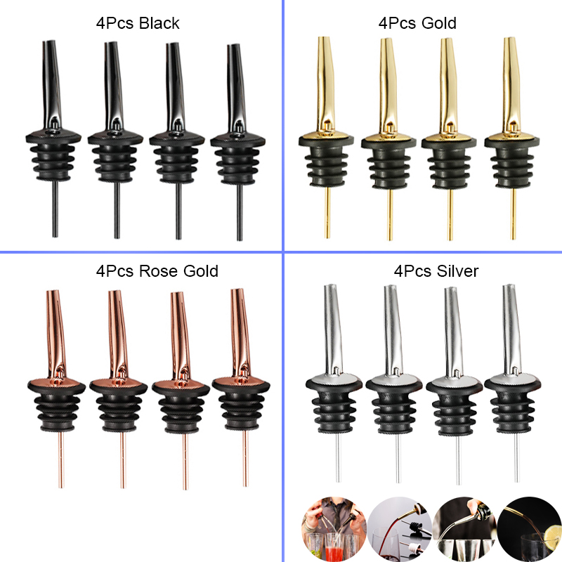 Bitters Bottle Set - 4 قطع من أدوات سكب الخمور