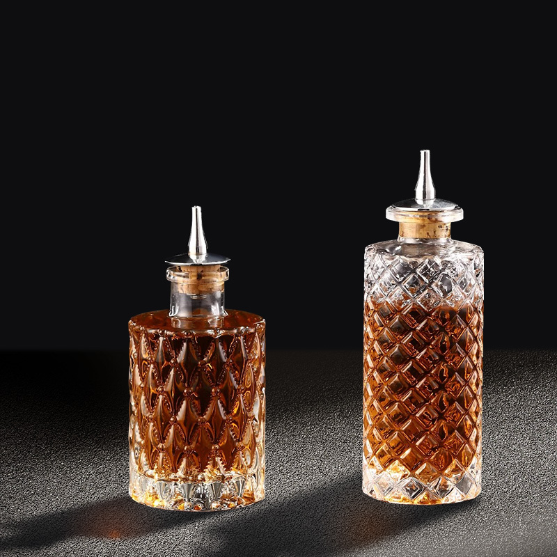 زجاجات كوكتيل المر مع غطاء زجا - مراجعة Bitters Bottle Set وسعره