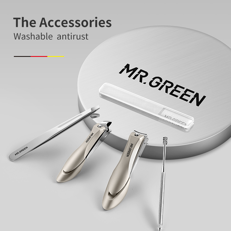 MR.GREEN مجموعة تشذيب الأظافر  - مراجعة Home Barbershop وسعره