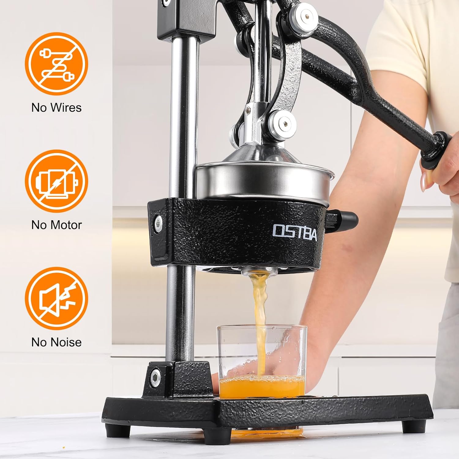عصارة حمضيات يدوية من الحديد ا - مراجعة Citrus Juicer Bar وسعره